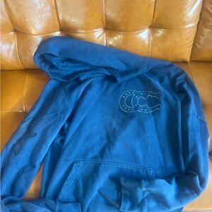 Beyonce Cowboy Carter blue hoodie